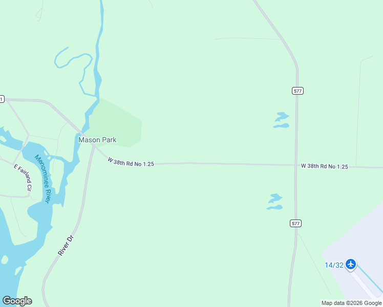 map of restaurants, bars, coffee shops, grocery stores, and more near in Menominee