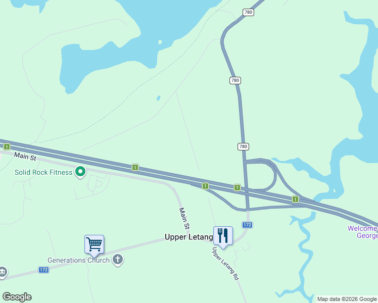 map of restaurants, bars, coffee shops, grocery stores, and more near 27 Utopia Road in Utopia