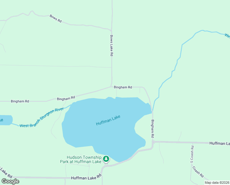 map of restaurants, bars, coffee shops, grocery stores, and more near 9852-10102 Bingham Road in Elmira