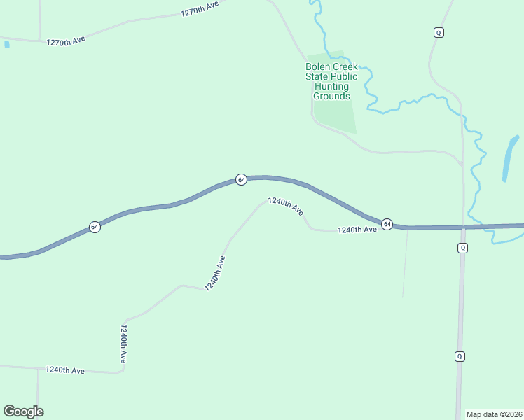 map of restaurants, bars, coffee shops, grocery stores, and more near 1240th Avenue in Glenwood City