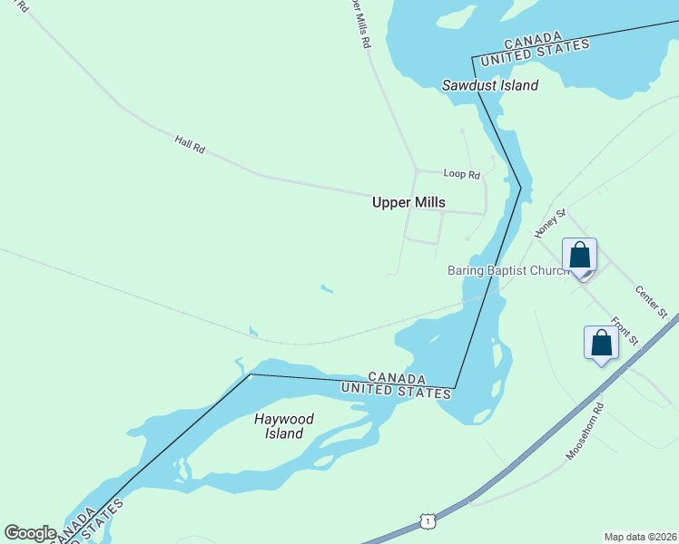 map of restaurants, bars, coffee shops, grocery stores, and more near in Upper Mills