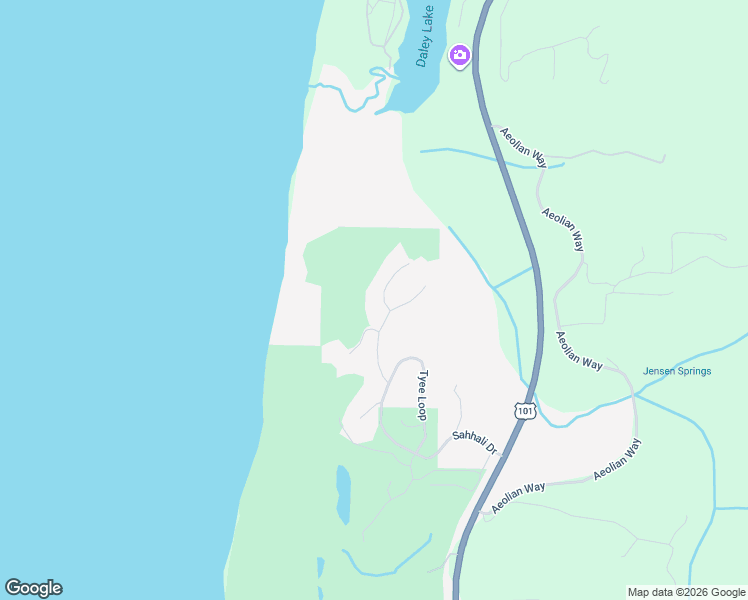 map of restaurants, bars, coffee shops, grocery stores, and more near 44470 Sahhali Drive in Neskowin