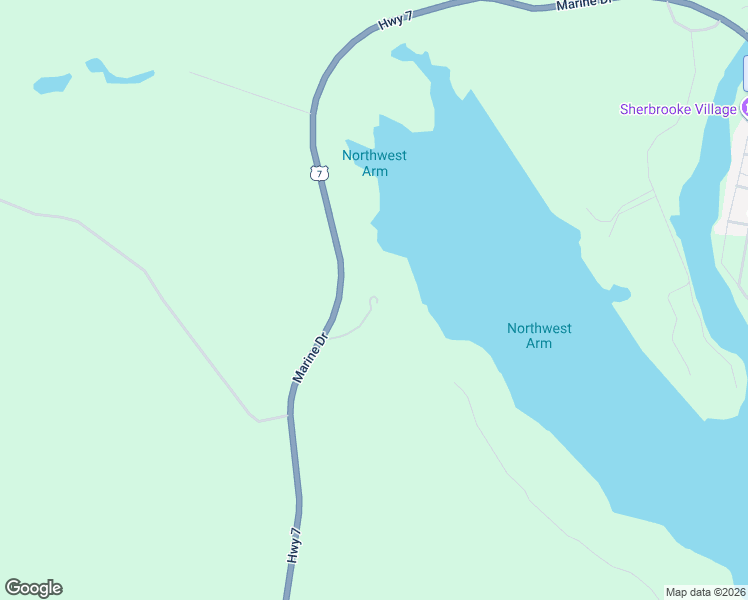 map of restaurants, bars, coffee shops, grocery stores, and more near 7600 Nova Scotia Trunk 7 in Saint Mary's