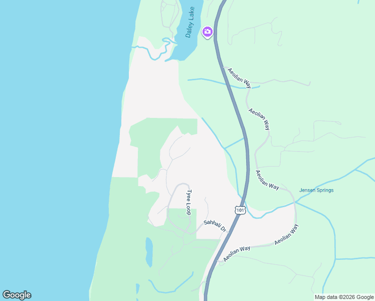 map of restaurants, bars, coffee shops, grocery stores, and more near 44425 Sahhali Drive in Neskowin