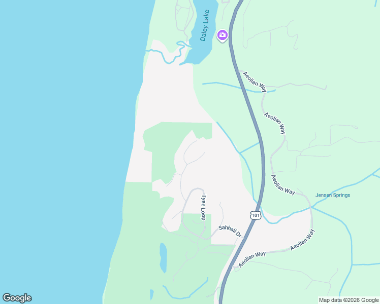 map of restaurants, bars, coffee shops, grocery stores, and more near 44425 Sahhali Drive in Neskowin