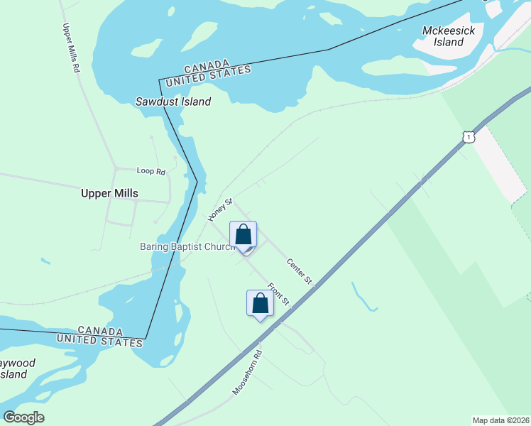 map of restaurants, bars, coffee shops, grocery stores, and more near 37 Honey Street in Baring