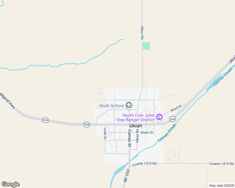 map of restaurants, bars, coffee shops, grocery stores, and more near 404 Pendleton Avenue in Ukiah