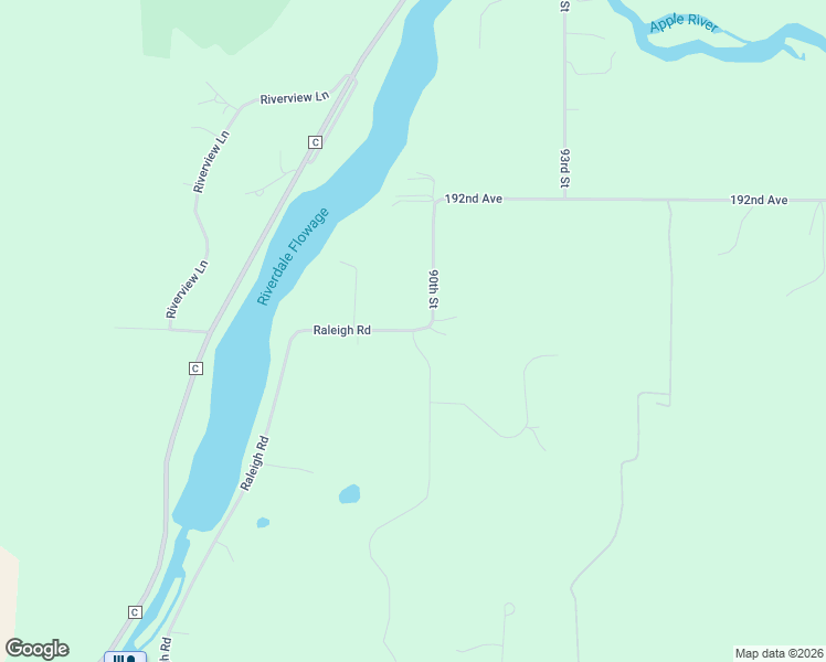 map of restaurants, bars, coffee shops, grocery stores, and more near 1818 90th Street in New Richmond