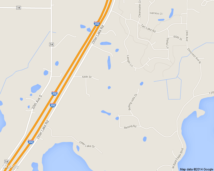 map of restaurants, bars, coffee shops, grocery stores, and more near 2198 64th Street in White Bear Lake