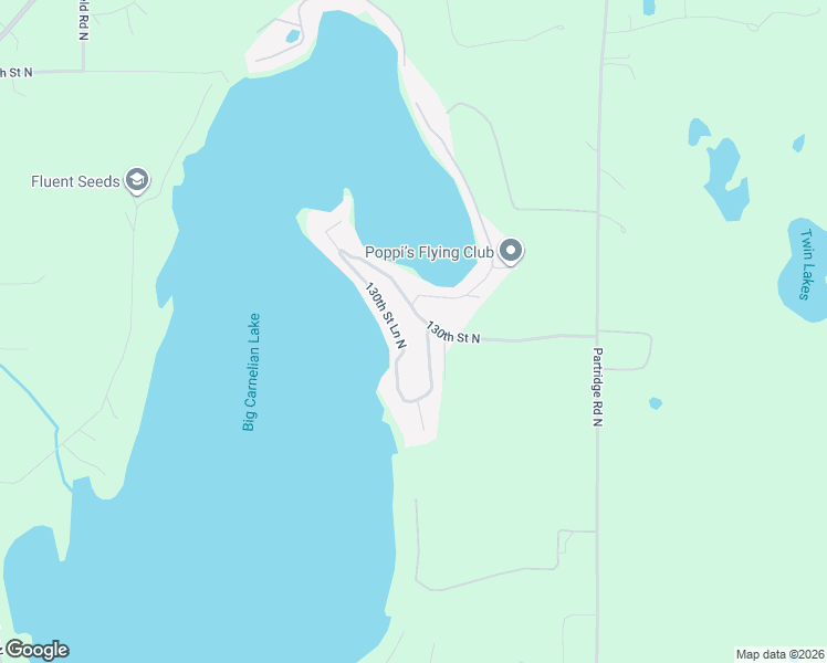 map of restaurants, bars, coffee shops, grocery stores, and more near 14994 130th Street Lane North in Stillwater