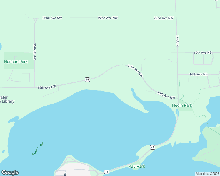 map of restaurants, bars, coffee shops, grocery stores, and more near 618 6th Street Southwest in Willmar