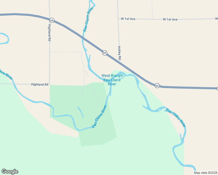 map of restaurants, bars, coffee shops, grocery stores, and more near W11678 Wisconsin 64 in Antigo