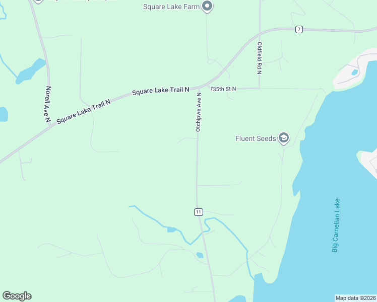 map of restaurants, bars, coffee shops, grocery stores, and more near 13246 Otchipwe Avenue North in Stillwater