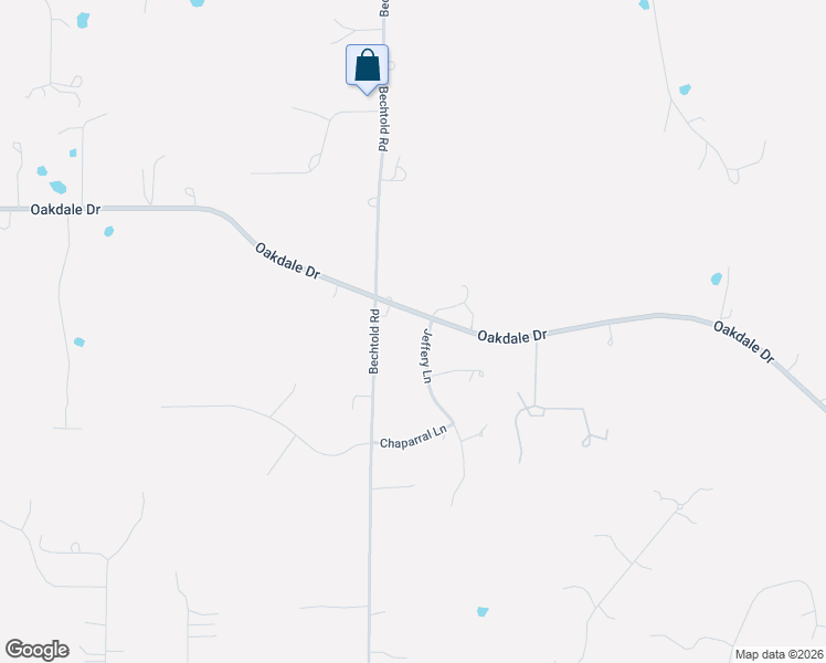 map of restaurants, bars, coffee shops, grocery stores, and more near 10221 Jeffery Lane in Rogers