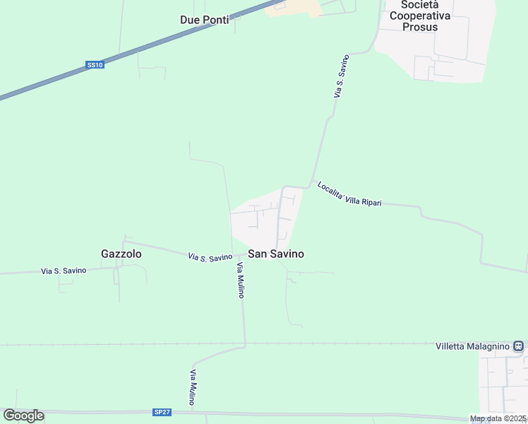 map of restaurants, bars, coffee shops, grocery stores, and more near 16 Vicolo Cantone in San Savino