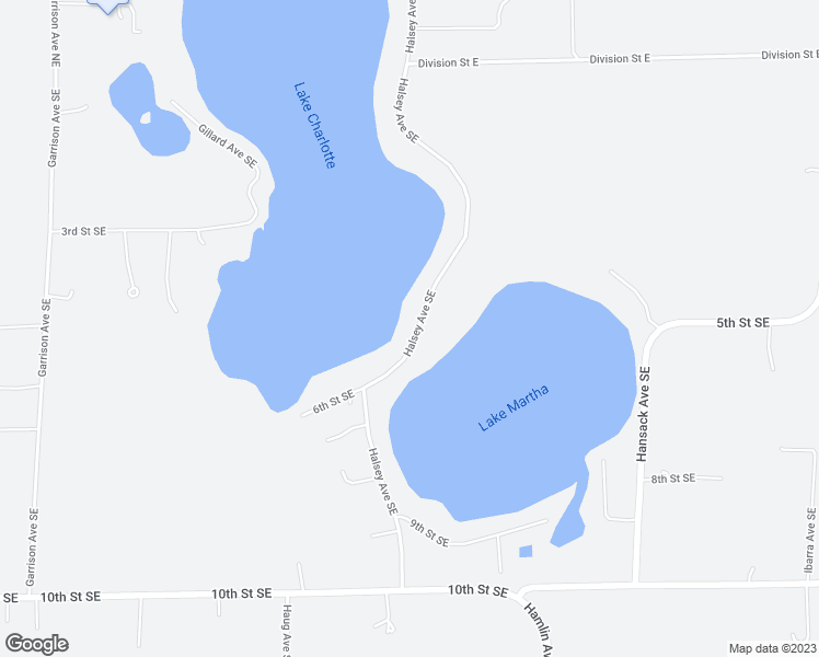 map of restaurants, bars, coffee shops, grocery stores, and more near 495 Halsey Avenue Southeast in Buffalo