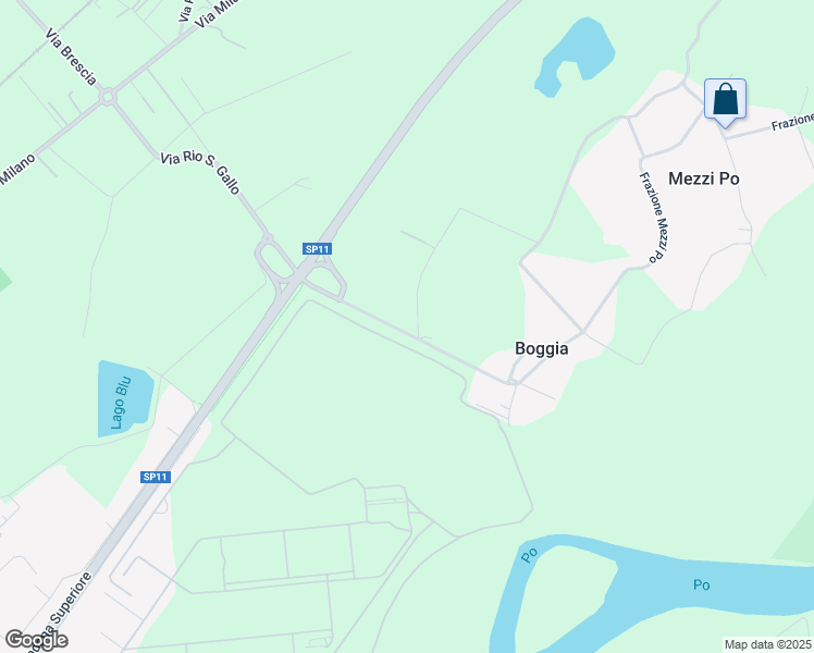 map of restaurants, bars, coffee shops, grocery stores, and more near 10 TER Frazione Mezzi Po in Città Metropolitana di Torino