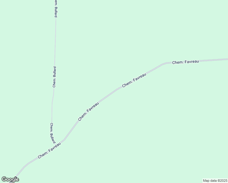 map of restaurants, bars, coffee shops, grocery stores, and more near Chemin Favreau in Dunham