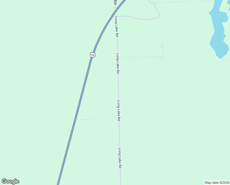 map of restaurants, bars, coffee shops, grocery stores, and more near 6000-6998 Long Lake Road in Alpena