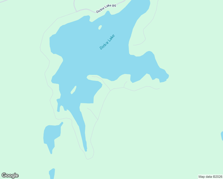 map of restaurants, bars, coffee shops, grocery stores, and more near Dickie Lake Road in Lake of Bays