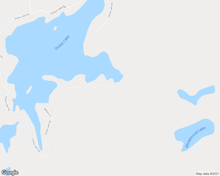 map of restaurants, bars, coffee shops, grocery stores, and more near 1420 Dickie Lake Road in Baysville