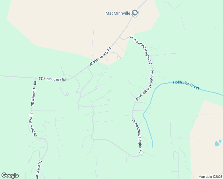 map of restaurants, bars, coffee shops, grocery stores, and more near 9500 Southeast Woodland Court in Amity