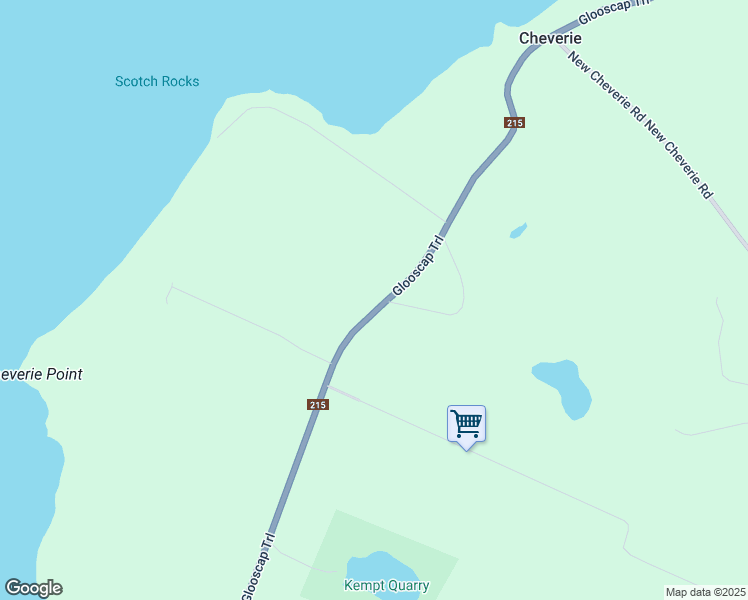 map of restaurants, bars, coffee shops, grocery stores, and more near 6145 Nova Scotia 215 in Newport