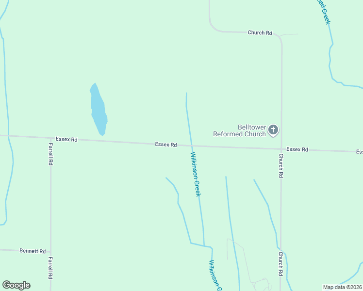 map of restaurants, bars, coffee shops, grocery stores, and more near 10758 Essex Road in Ellsworth