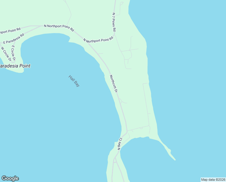 map of restaurants, bars, coffee shops, grocery stores, and more near 316-398 Northcott Drive in Northport