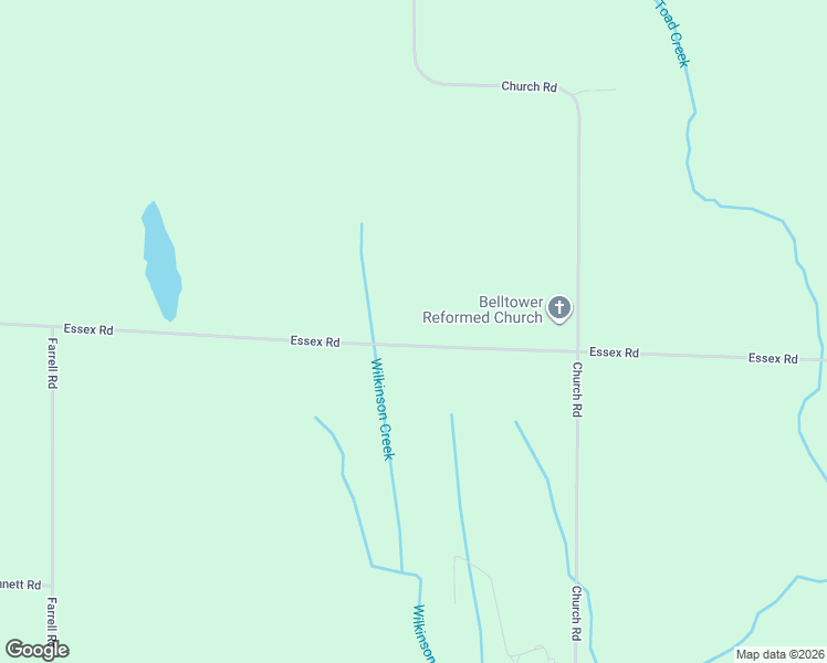 map of restaurants, bars, coffee shops, grocery stores, and more near 10758 Essex Road in Ellsworth