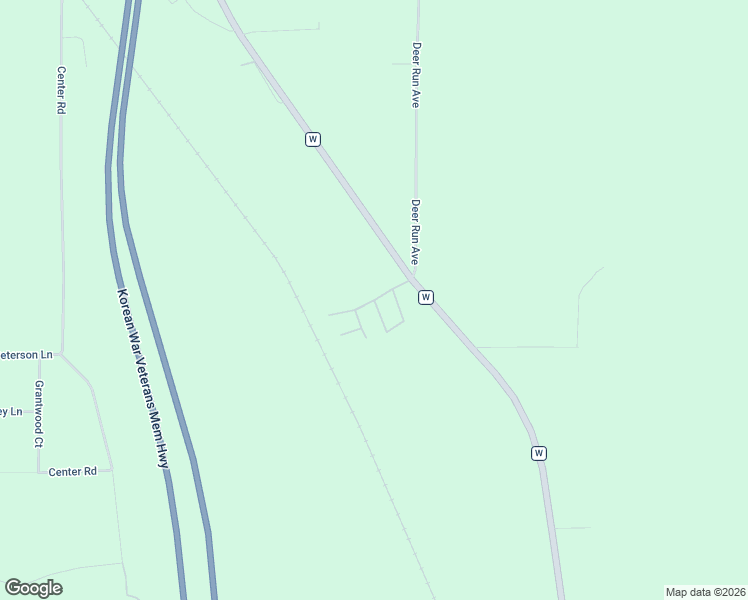 map of restaurants, bars, coffee shops, grocery stores, and more near Deer Run Lane in Lincoln County