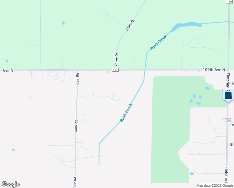 map of restaurants, bars, coffee shops, grocery stores, and more near 20420 Rush Meadow Lane in Rogers