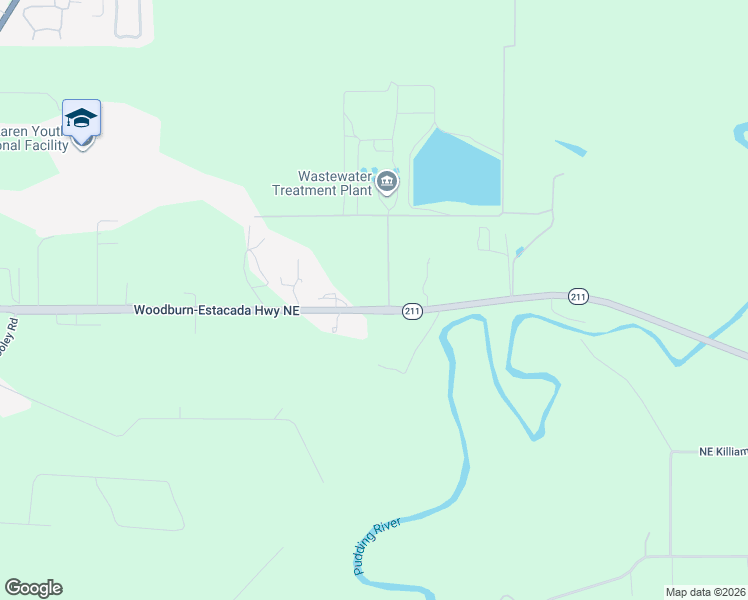 map of restaurants, bars, coffee shops, grocery stores, and more near 2741-2799 Woodburn-Estacada Highway Northeast in Woodburn