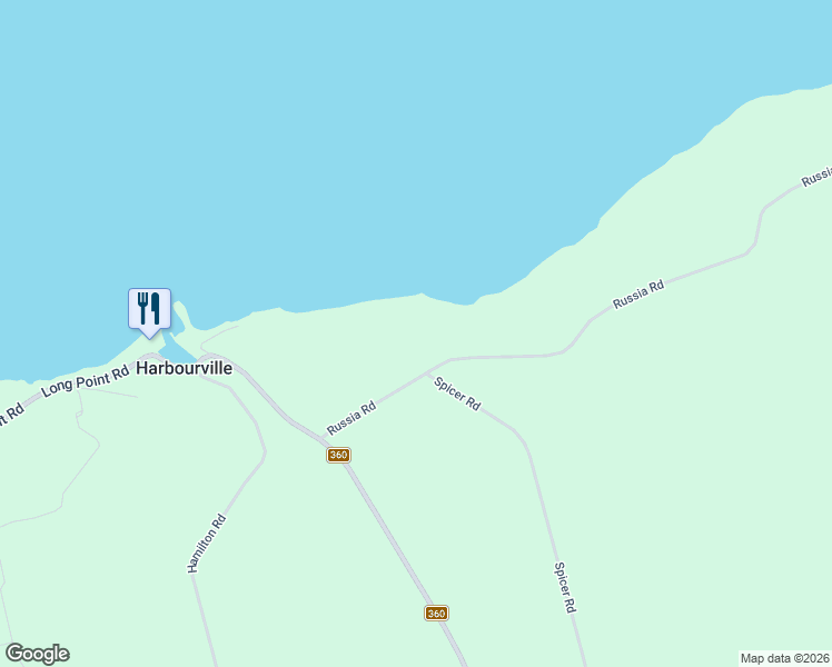 map of restaurants, bars, coffee shops, grocery stores, and more near 318 Spicer Road in Berwick