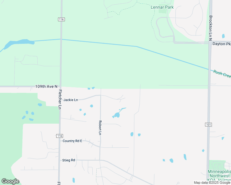map of restaurants, bars, coffee shops, grocery stores, and more near 19603 Jackie Lane in Rogers