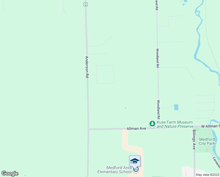 map of restaurants, bars, coffee shops, grocery stores, and more near W6341 Brunner Square in Medford