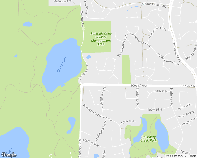 map of restaurants, bars, coffee shops, grocery stores, and more near 10910 109th Avenue North in Champlin