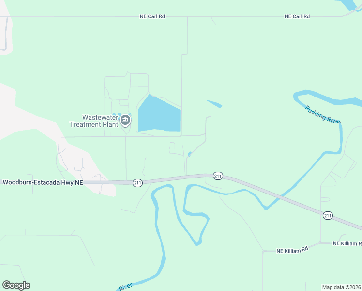 map of restaurants, bars, coffee shops, grocery stores, and more near 3015 Molalla Road in Woodburn