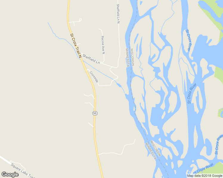 map of restaurants, bars, coffee shops, grocery stores, and more near 14199 Saint Croix Trail in Stillwater