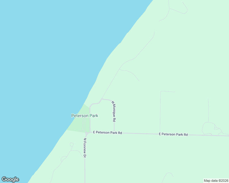 map of restaurants, bars, coffee shops, grocery stores, and more near 11500-11798 North Monique Road in Northport