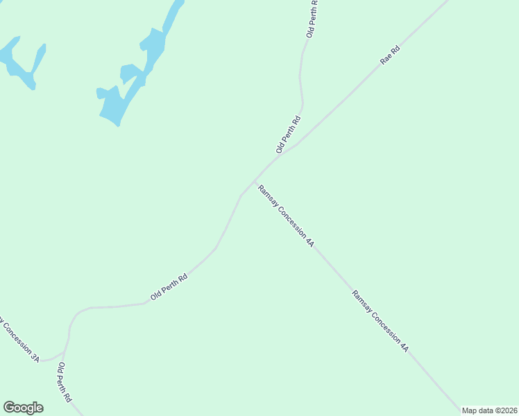 map of restaurants, bars, coffee shops, grocery stores, and more near 1557-1823 Old Perth Road in Mississippi Mills