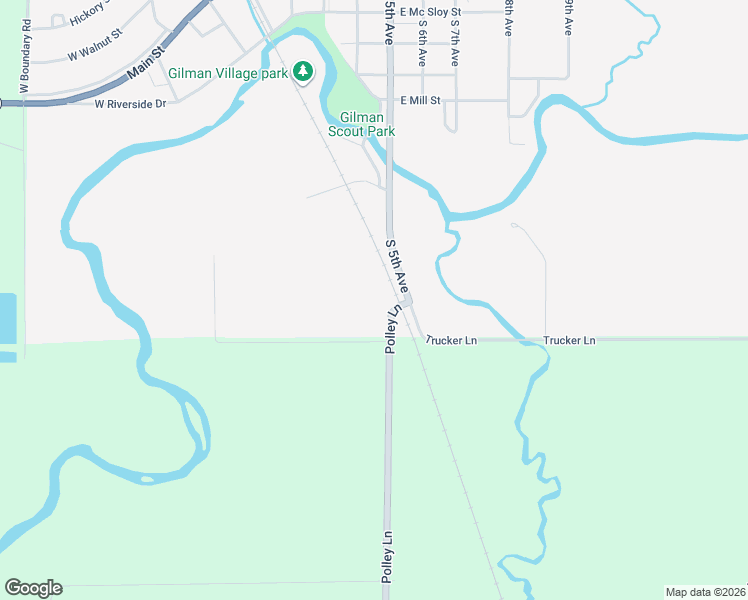 map of restaurants, bars, coffee shops, grocery stores, and more near N3435 County Road B in Gilman