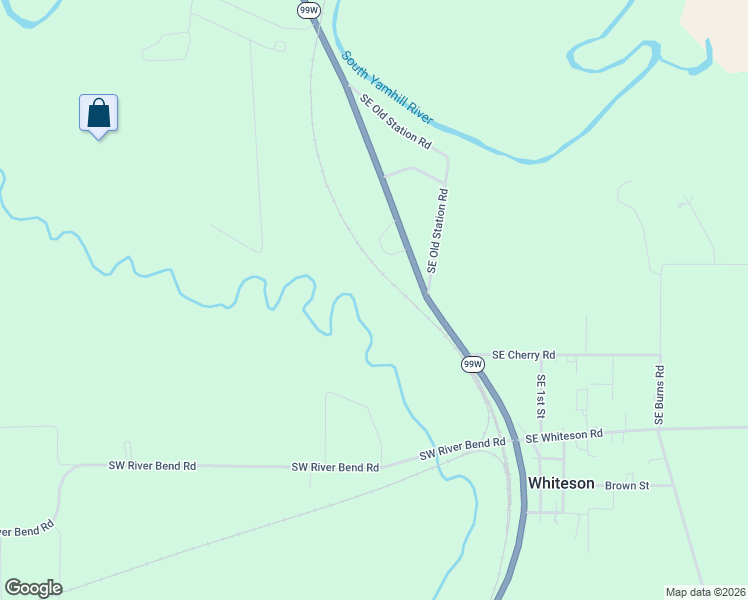 map of restaurants, bars, coffee shops, grocery stores, and more near 14000 Oregon 99W in McMinnville