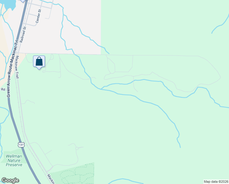 map of restaurants, bars, coffee shops, grocery stores, and more near 3706-3894 Cherry Hill Road in Boyne Falls