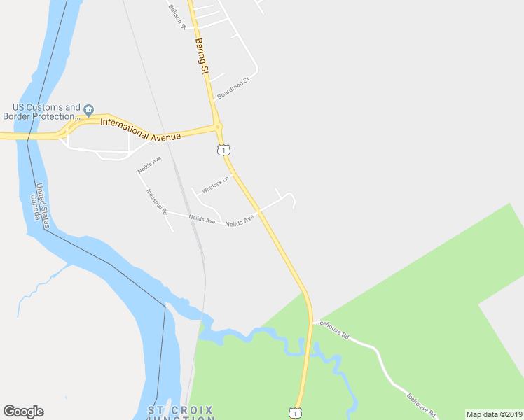 map of restaurants, bars, coffee shops, grocery stores, and more near 10 Higgins Farm Road in Calais