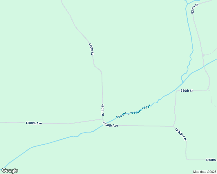 map of restaurants, bars, coffee shops, grocery stores, and more near N13088 490th Street in Ridgeland