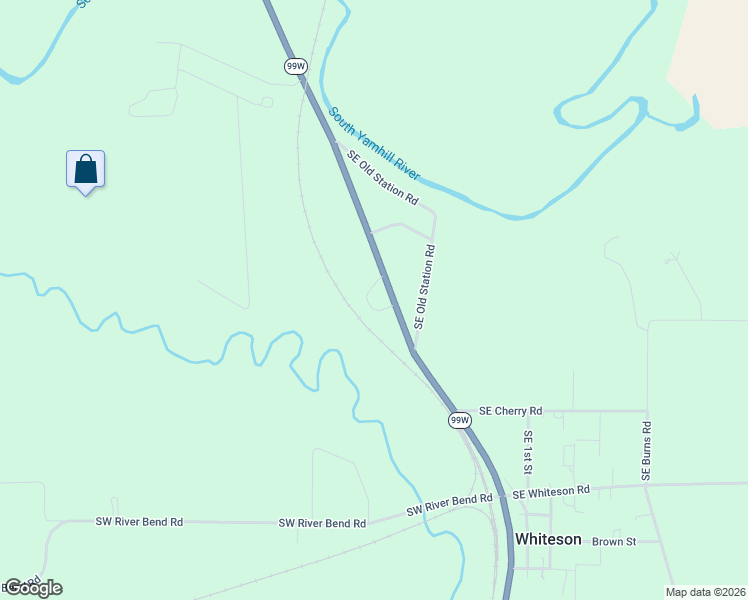 map of restaurants, bars, coffee shops, grocery stores, and more near 14000 Oregon 99W in McMinnville