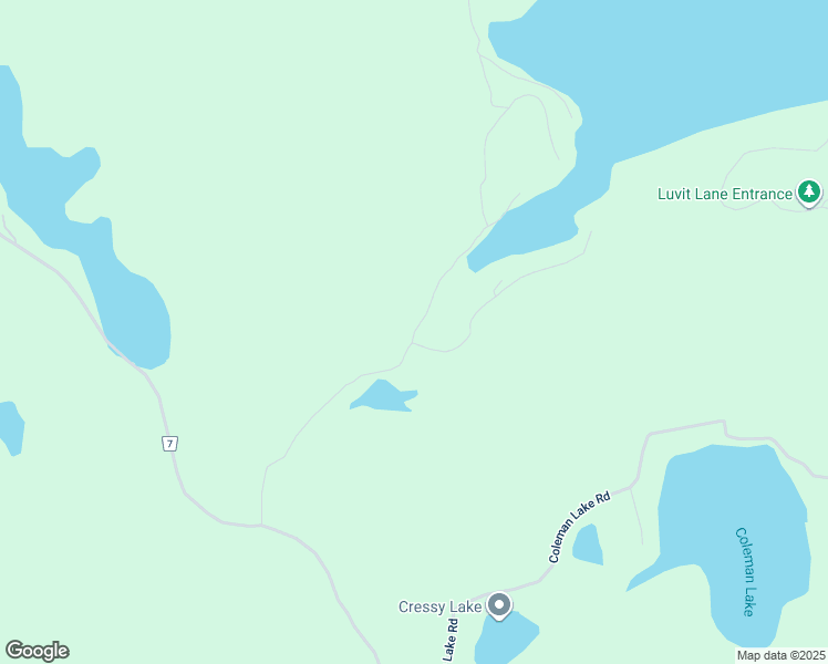 map of restaurants, bars, coffee shops, grocery stores, and more near Redstone Lake Road in Haliburton