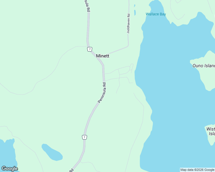 map of restaurants, bars, coffee shops, grocery stores, and more near 2046 Muskoka District Road 7 in Minett