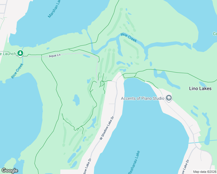 map of restaurants, bars, coffee shops, grocery stores, and more near 656 Sandpiper Drive in Circle Pines